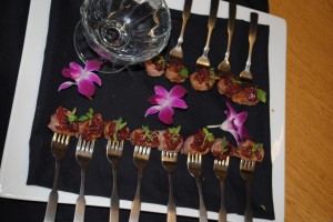 Fillet Mignons with red onion Jam